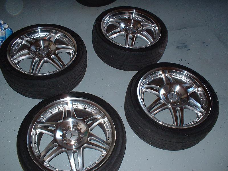 For Sale 18" Replica Brabus Rims, Tinted Tails/Painted