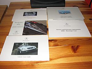 FS:  2002 CLK Leather Binder with New Car OEM papers-img_0007.jpg