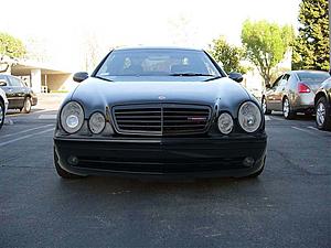 New Chrome Projectors Installed - Pics-chrome-proj-black-amg-black-grill.jpg