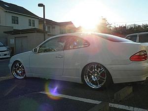 What Type of wheels would you suggest on a White CLK? I'm open to opinions.-12.jpg