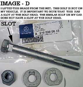 Why different bolts on Lower Control Arms, same car?-clk-lca-d-bolt-w-slot.jpg