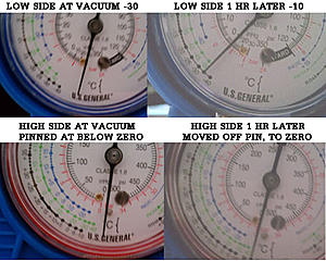 Air Conditioner Leak -Got gauges -Got Vacuum pump. Ride not holding vacuum, now what?-gauges-both.jpg