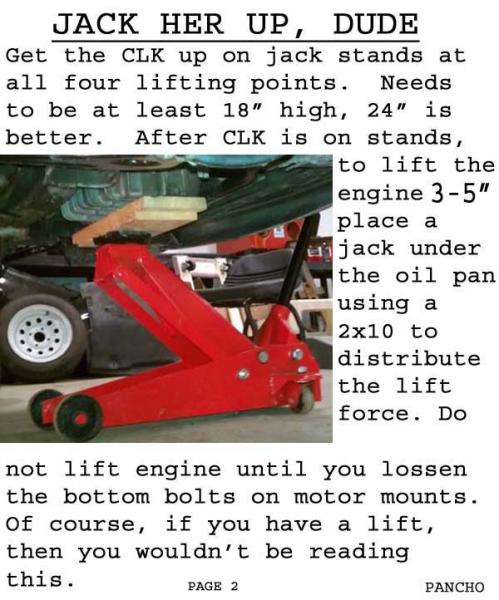 How do you install a motor mount?