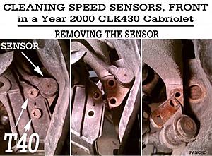 Instructional: Cleaning Speed Sensor, Year 2000 CLK430 Cabriolet-1-p1-cleaning-speed-sensor.jpg