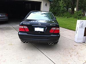 CLK55 AMG W208 Quad Exhaust System with Diffuser-clk55c.jpg