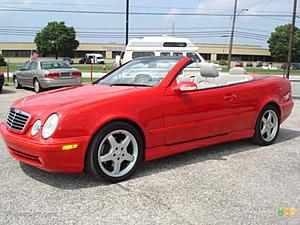 How does red CLK W208 look to you in real person?-magma-red-clk320.jpg