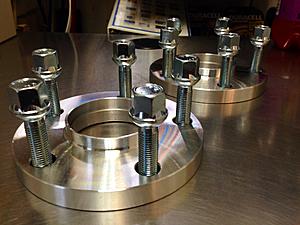 2 Hub Centric 5x112mm Wheel Spacers 15mm 66.56/66.6 Bore ZINC PLATED LUG BOLTS-photo-4.jpg