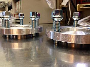 2 Hub Centric 5x112mm Wheel Spacers 15mm 66.56/66.6 Bore ZINC PLATED LUG BOLTS-photo-9.jpg