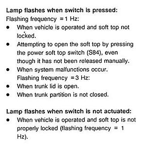 CLK convertible top problem solving: common electrical and hydraulic system failures-flashinglight.jpg