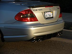 Carbon fiber diffuser and BS carbon fiber spoiler installed !!!-p4180009.jpg