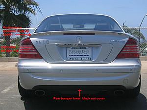 Carbon fiber diffuser and BS carbon fiber spoiler installed !!!-rear-view-cl.jpg