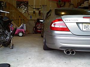 Anyone got W209 with 10mm spacers?-clk-rear.jpg