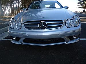 W209 (aftermarket) bi-xenon lights coming soon....-before-full-front.jpg
