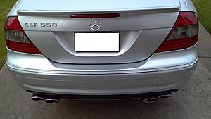 Need part #'s for CLK 55/63 rear bumper-my-quad-exhaust-rear-view.jpg