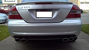 Need part #'s for CLK 55/63 rear bumper-my-quad-exhaust-rear-view1.jpg