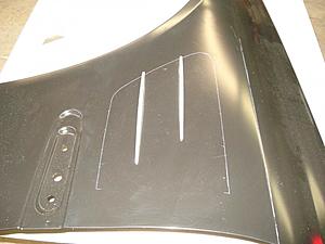 Custom Fenders, Hood and front fascia for CLK 550 AMG Cab!-dsc04131.jpg