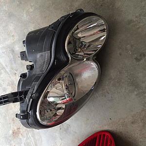 F/S 2009 CLK550 factory OEM tails (nearly brand new)-clk550tailsandheadlightcombo1.jpg