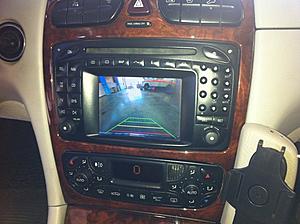Comand NTG-2 &amp; Black Series Cluster Retrofit to W209 Pre-facelift-before.jpg