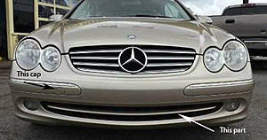 CLK320 2003 W209 front bumper parts.-clk320.jpg