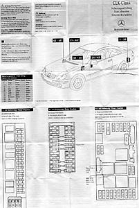 Fuse Box Layout for W209 - MBWorld.org Forums mercedes ml350 fuse box diagram 