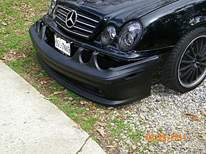 projected and current projects on my 2 month old clk 55-bumper.jpg