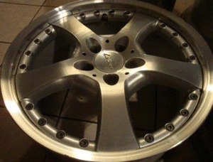 FS: 4 Genuine Lorinser Mercedes LM5 18x8.5 18x9.5 Wheels W219 CLS 500 550 55 63 AMG-d.gif