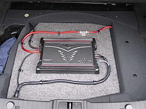 Has anyone installed aftermarket Amp with Subs on the CLS?-img_1349.jpg