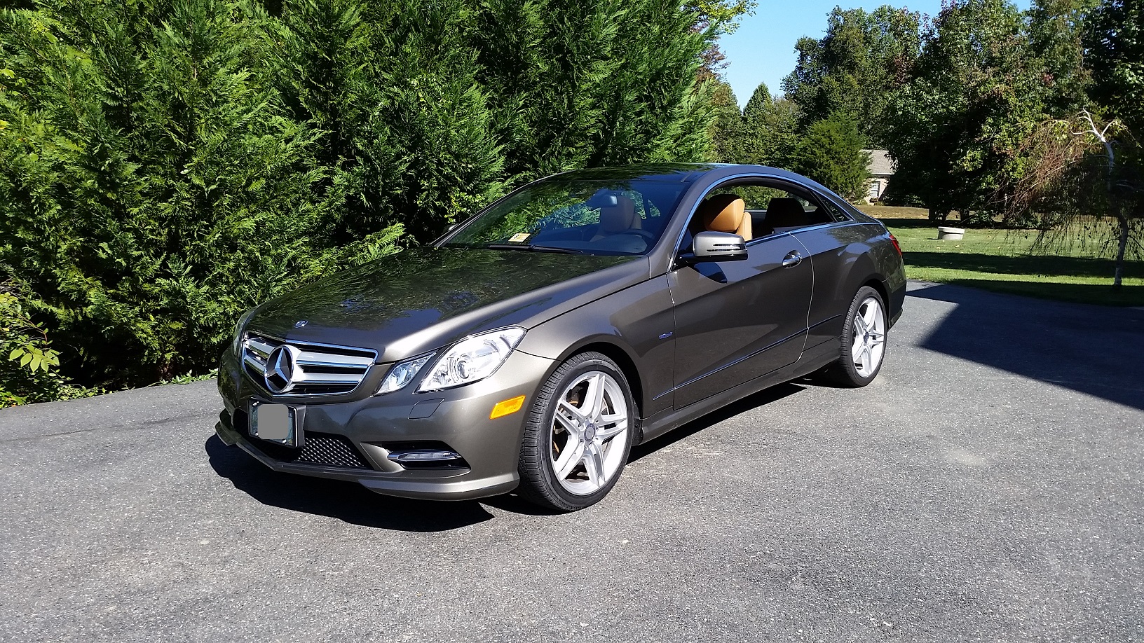 New Grill and Clear Side Marker Lights for 2012 E550C 