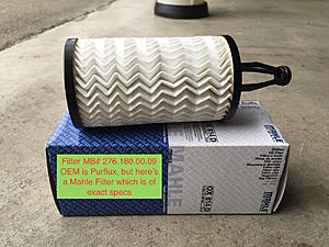 Pictorial Oil Change for E350-new-filter.jpg