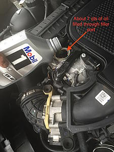 Pictorial Oil Change for E350-oil-filling.jpg