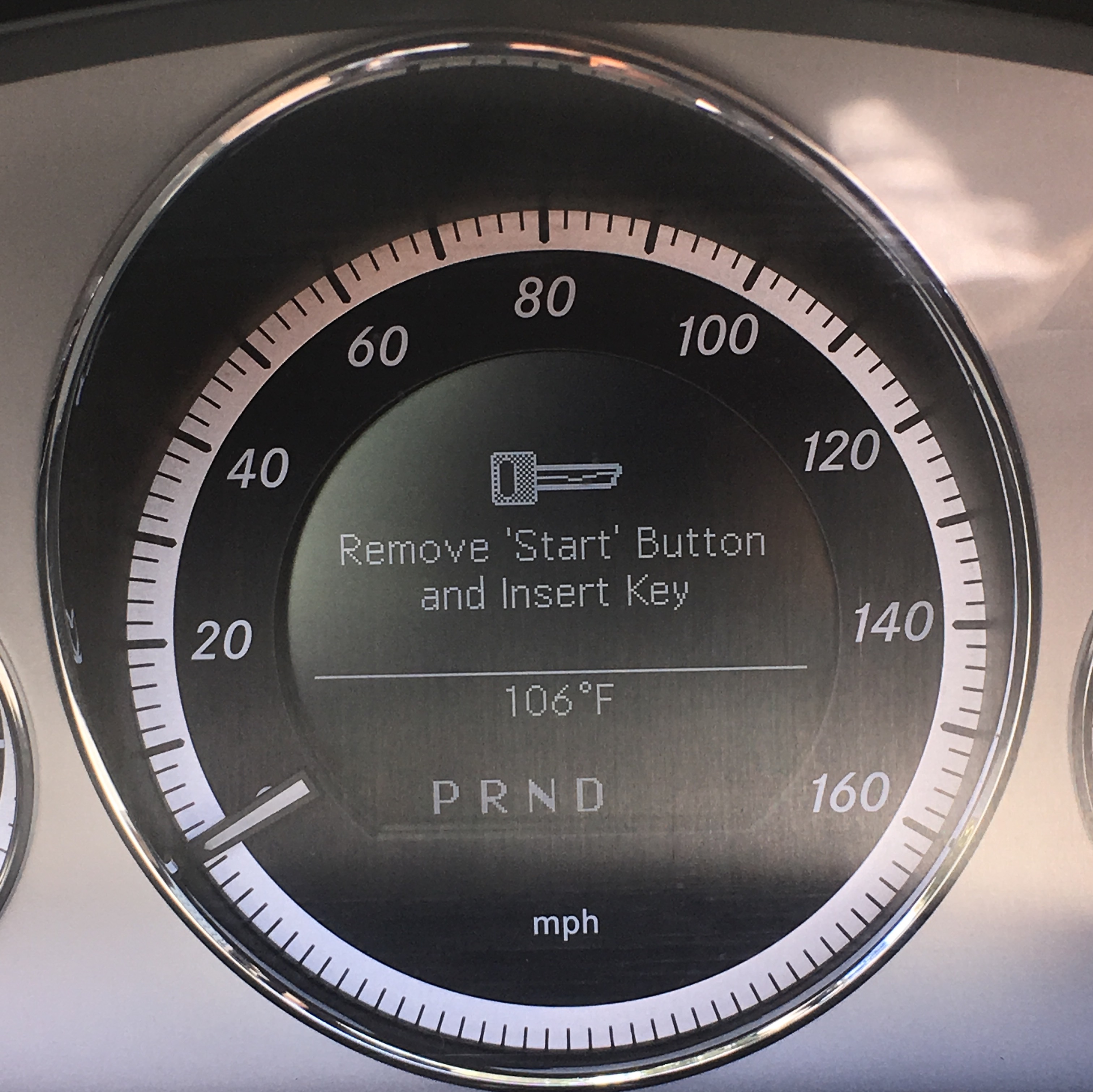 HELP: KEYLESS GO Error - Remove 'Start' Button and Insert Key