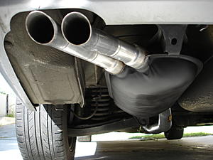 "Bosal" rear silencer exhaust review.-benz-w124-007.jpg