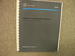 FS:  Mercedes-Benz Electrical Troubleshooting Manual/USA for Model 124-pb190005.jpg