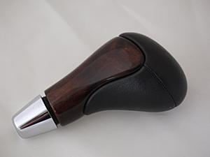 FS: leather &amp; Burlwood Shift Knob for 400E 500E-p1070649.jpg