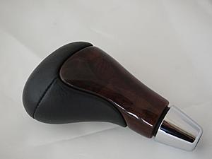 FS: leather &amp; Burlwood Shift Knob for 400E 500E-p1070650.jpg