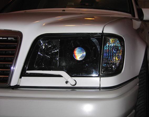 W124 Projector headlights -  Forums