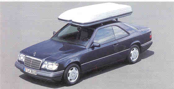 Mercedes w124 on sale roof rack