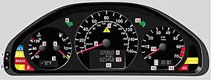 Instrument Cluster Mercedes Benz E240 T 2001-instrument-cluster.jpg