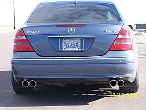 Insalled E55 exhaust w/X-pipe and...-05_e500-043.jpg
