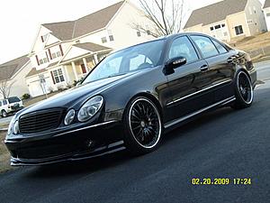 Can I make a 2008 E550 HOT? (amg kits?) Help!-my-e55-003.jpg