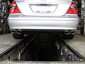 What do I need on my E500 to run exhaust tips like the newer E350's?-amg-exhaust.jpg