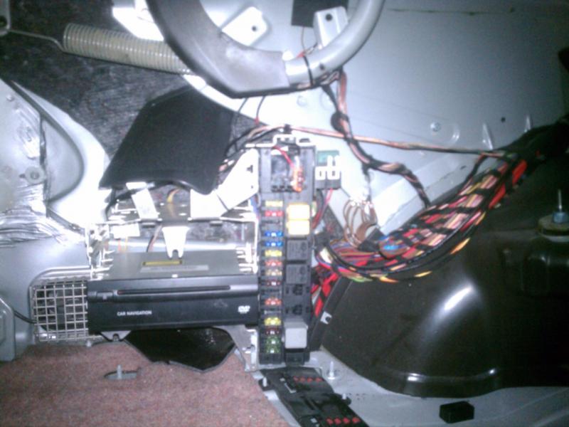 Amplifier install on non-HK e500 (no existing sub ... audio wiring harness 