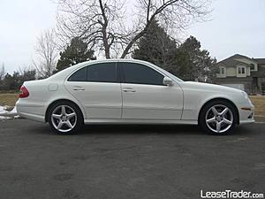 W211 + New Wheel Photoshop Request-2009-mercedes-e350-4matic-white.jpg