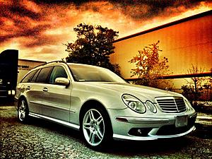 Mercedes-Benz W211 E-class editorial photography. Image of gorgeous -  68748302