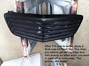 PLASTI DIP Matte Blk W211 E350 Grill-8.jpg