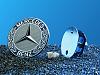 NEW Mercedes-Benz White Star Flat Hood Badge on an E350!-oembadge.jpg