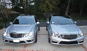 Fellow W211 AMGers liking the W212-oldnewamg1.jpg