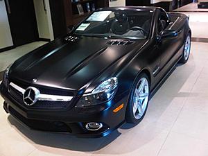 Picking up my car yesterday...-sl550-front.jpg
