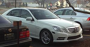 ::SUVNEER:: W212 CARBON FIBER FRONT LIP FOR SPORT BUMPER. INSTALLED PICTURES INSIDE!-photo-4-.jpg