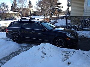 2013 E350 Wagon - ready for snow and skiing (shameless bragging photo attached)-winter-car-2.jpg
